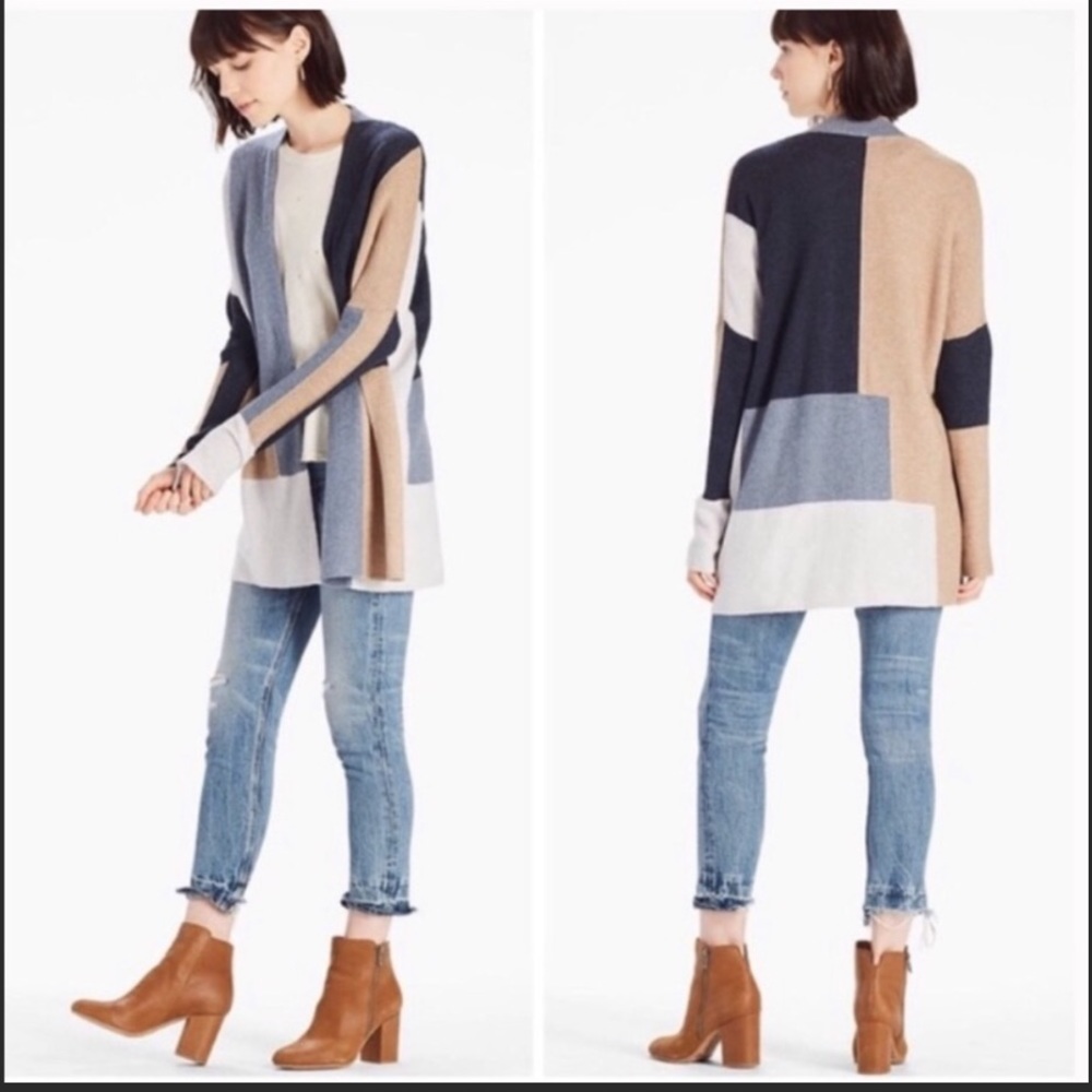 Lucky Brand Colorblock cardigan